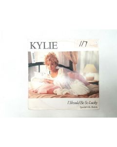 KYLIE MINOGUE I SHOULD BE LUCKY SPECIAL UK REMIX X VINYL RECORD 13306UK RARE