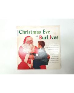 CHRISTMAS EVE WITH BURL IVES VINYL RECORD DL 78391 COLLECTORS RARE