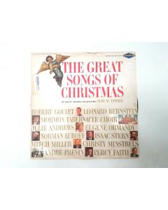 THE GREAT SONGS OF CHRISTMAS 10 GREAT ARTISTS OF OUR TIME ALBUM 3 GOOD YEAR