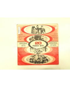 20 POWER HITS ORIGINAL STARS ORIGINAL HITS VINYL RECORD PH 800 RARE