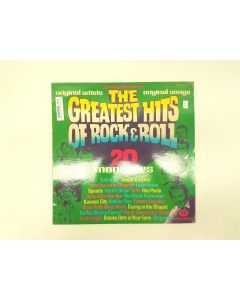 THE GREATEST HITS OF ROCK & ROLL 20 MONSTERS CD VINYL RECORD 2033 RARE