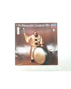 PAVAROTTI'S GREATEST HITS VINYL RECORD 2LP D236D 2 COLLECTORS RARE