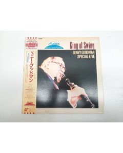 BENNY GOOD MAN KING OF SWING LASERDISC LASER DISC LD L078-1053 JAPANESE SPECIAL
