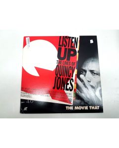 LISTEN UP THE LIVES OF QUINCY JONES LASER DISC LASERDISC LD 12047