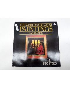 WORLD'S GREATEST PAINTINGS ADORATION LASER DISC LASERDISC LD BBCV1013L
