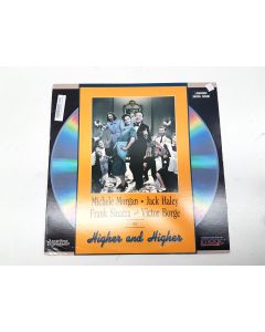 HIGHER AND HIGHER LASERDISC MICHELE MORGAN JACK HALEY FRANK SINATRA LASER DISC