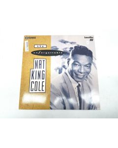 NAT KING COLE THE UNFORGETTABLE LASER DISC LASERDISC LD VINTAGE RETRO RARE!