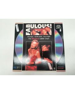 THE FABULOUS BAKER BOYS LASER DISC FABULOUS! LASERDISC LD VINTAGE RETRO RARE!