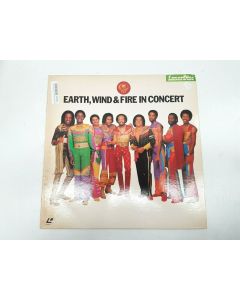 EARTH WIND & FIRE IN CONCERT LASER DISC LASERDISC LD VINTAGE RETRO RARE!