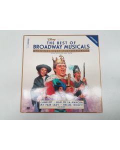THE BEST OF BROADWAY MUSICALS FROM ED SULLIVAN SHOW LASERDISC LASER DISC LD