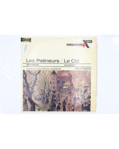 MEYERBEER MASSENET LES PATINEURS LE CID MARTINON VINYL RECORD LP  SDDA 139