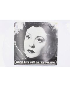 WORLD HITS WITH ZARAH LEANDER VINYL RECORD LP CYL-3006