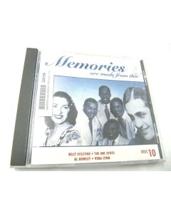 MEMORIES ARE MADE OF THIS DISC 10 BILLY ECKSTINE INK SPOTS AL BOWLEY MUSIC CD 