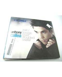ANTHONY CALLEA RAIN BRIDGE OVER TROUBLED WATER 2CD SINGLE MUSIC CD 