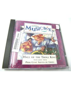 THE MUSIC BOX HALL OF THE TROLL KING PEER GYNT SUITES GRIEG CD CLASSICAL
