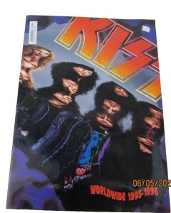 Kiss Worldwide 1995 1996 Tour Book Program GENUINE ORIGINAL Rare COLLECTORS