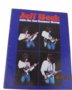 JEFF BECK WITH THE JAN HAMMER GROUP Book Booklet RARE