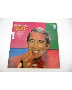 PERRY COMO AND I LOVE YOU SO LP VINYL RECORD APL1-0100 COLLECTORS RARE