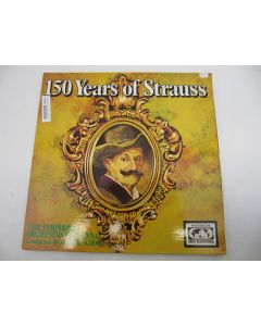 150 YEARS OF STRAUSS THE SYMPHONY ORCHESTRA OF VIENNA LP VINYL RECORD CRIN-TV-11