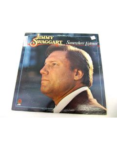 JIMMY SWAGGART SOMEWHERE LISTENIN' VINYL RECORD LP -128 COLLECTORS RARE