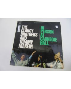 THE CLANCY BROTHERS AND TOMMY MAKEM IN PERSON AT CARNEGIE HALL LP SBP 233209