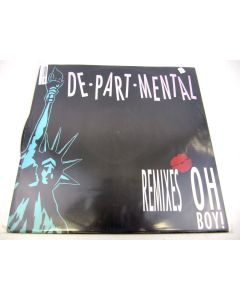DE-PART-MENTAL REMIXES OH BOY VINYL RECORD X14884 9399601488463 LP