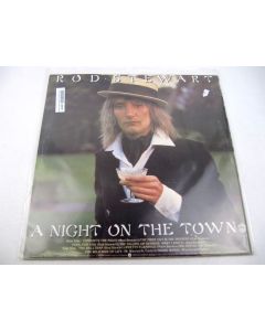 ROD STEWART A NIGHT ON THE TOWN VINYL RECORD LP BS 2938