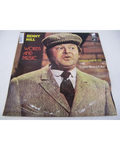 BENNY HILL WORDS AND MUSIC VINYL RECORD LP S0EX-9868