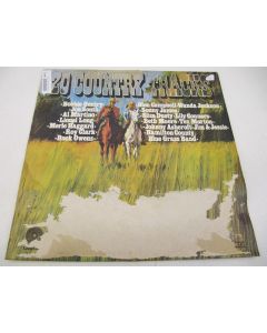20 COUNTRY TRACKS VINYL RECORD LP TVS-6