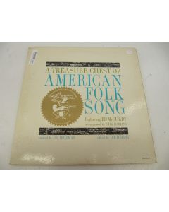 A TREASURE CHEST OF AMERICAN FOLK SONG VINYL RECORD DOUBLE LP KL-205-B