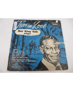 NAT KING COLE TWO IN LOVE VINYL RECORD LP CLP 012