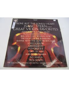 ISAAC STERN NONE BUT THE LONELY HEART VINYL RECORD LP SBR-235043 STEREO