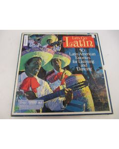 LETS GO LATIN 50 LATIN-AMERICAN FAVORITES VINYL RECORD RDM21 TO RDM24 ALBUM SET