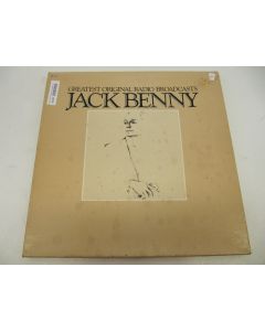 JACK BENNY GREATEST ORIGINAL RADIO BROADCASTS 3 RECORD SET VINYL LP MF 214/3