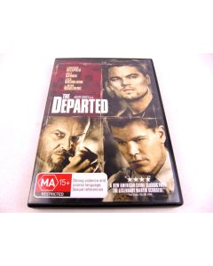 THE DEPARTED DVD LEONARDO DICAPRIO MATT DAMON JACK NICHOLSON WAHLBERG