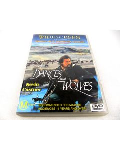DANCE WITH WOLVES DVD KEVIN COSTNER WIDESCREEN VERSION WINNER OF 7 ACADEMY AWARD