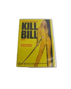 KILL BILL VOLUME 1  DVD VOL. VOL.1 THE 4TH FILM BY QUENTIN TARANTINO