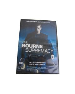 THE BOURNE SUPREMACY DVD MATT DAMON IS JASON BOURNE