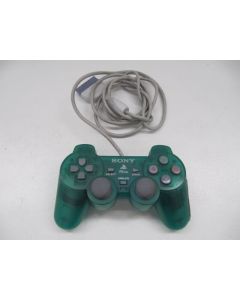Sony Playstation PS1 Controller Green Genuine Dual Shock Clear SCPH-110 PSone
