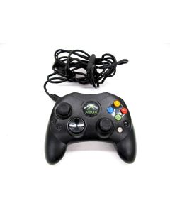 Xbox Controller S Genuine Microsoft X08-69873 Black Wired Original Retro
