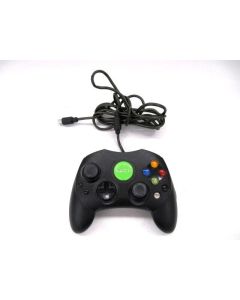 Xbox Controller Genuine Microsoft X08-19383 Black Wired Original Retro