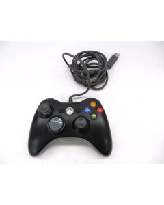 Xbox 360 Controller Wired USB XB11616-006 Black Genuine Original Microsoft