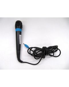 Official Singstar Playstation 2 PS2 Microphone Mic Accessory Blue Black Genuine