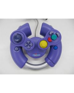 NINTENDO GAMECUBE STEERING WHEEL CONTROLLER RADICA GAMESTER GAMING VINTAGE RETRO
