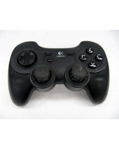 PS2 WIRELESS CONTROLLER LOGITECH CORDLESS PRECISION PLAYSTATION 2 BLACK