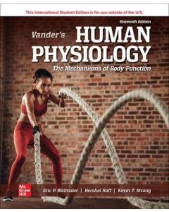 Vanders Human Physiology 16th Edition Ed Widmaier Paperback TextBook BEST PRICE