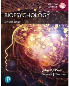 Biopsychology Global Edition 11th Edition 11ed John Pinel Paperback Textbook