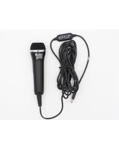 GUITAR HERO MICROPHONE WII PS3 XBOX 360 USB REDOCTANE E-UR20 Black GENUINE
