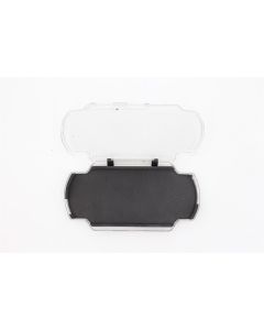 Playstation PSP Protector Case Clear Hard Carry Padded Shell Black PSP-1001