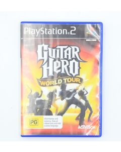 GUITAR HERO WORLD TOUR PS2 PLAYSTATION 2 GAME ACTIVISION